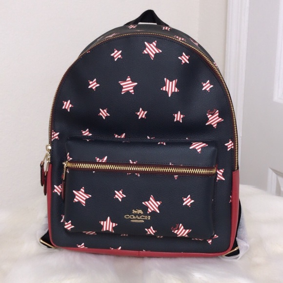 Coach Handbags - 💃Coach Medium Star Charlie Backpack Star